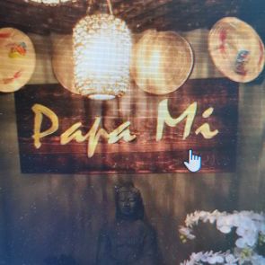 Restaurant Papa Mi - Eingang