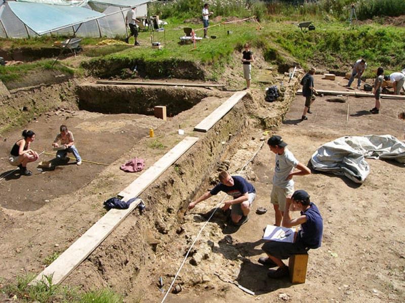 Ausgrabungen im Archäologischen Park Xanten APX