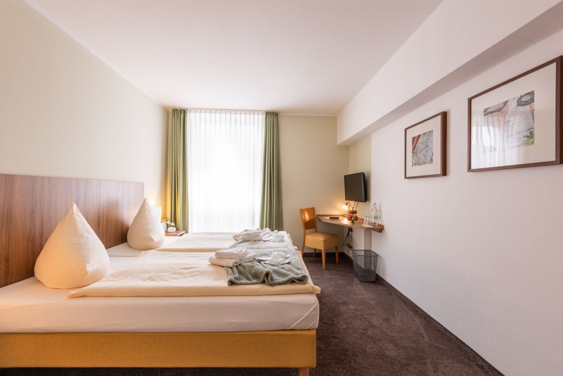 Doppelzimmer im Hotel Nibelungen Hof Xanten