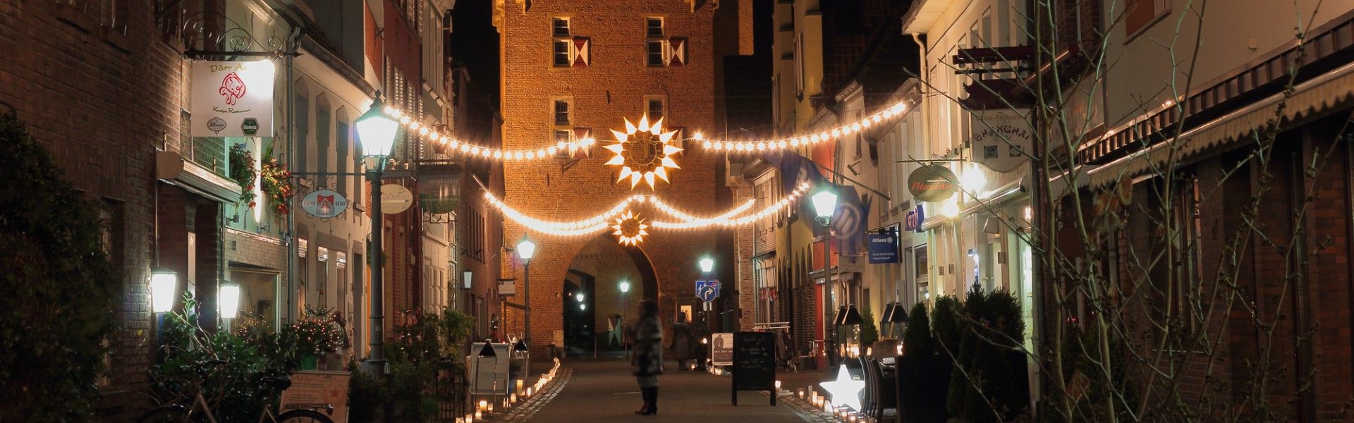 Impressionen Klever Straße im Advent