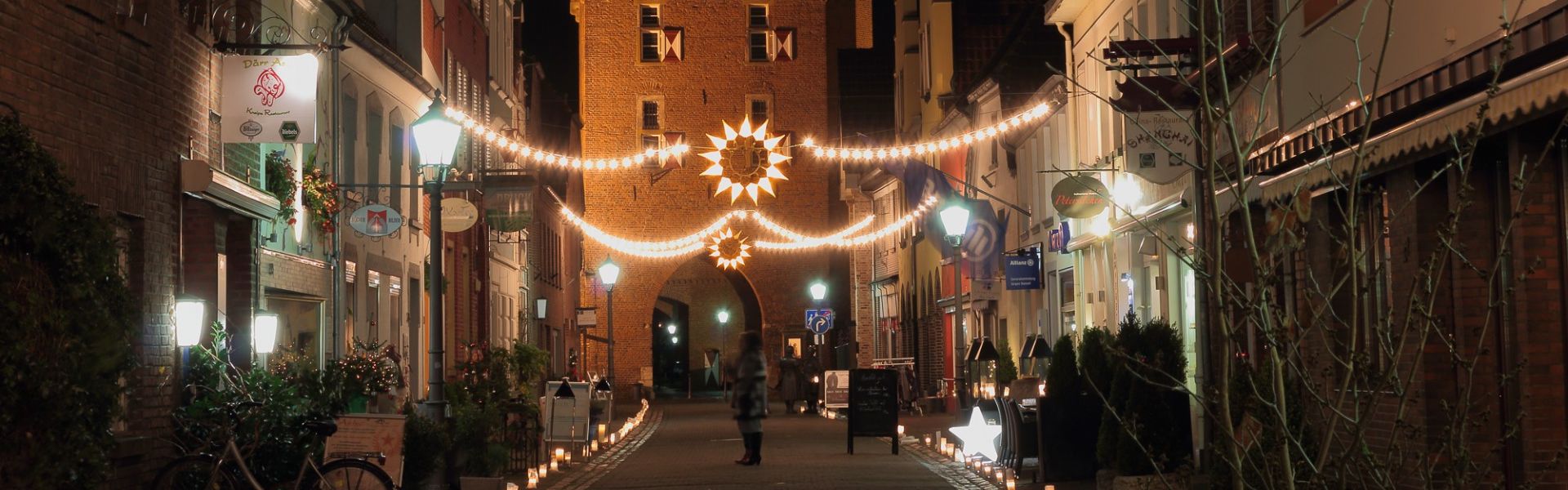 Impressionen Klever Straße im Advent