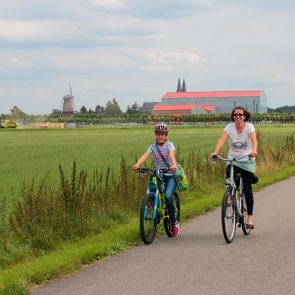 Radfahren auf dem Alleenradweg